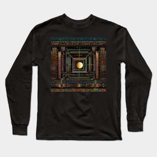 Psychedelic Apocalypse Eclipse Dreams 127 Long Sleeve T-Shirt